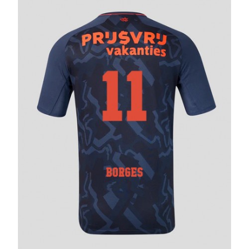 Stroje piłkarskie Feyenoord Goncalo Borges #11 Koszulka Trzeciej 2026-27 Krótki Rękaw